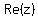 Re%28z%29