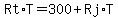 Rt%2AT=300%2BRj%2AT
