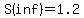 \"S%28inf%29+=+1.2\"
