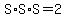 S%2AS%2AS=2
