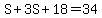 S%2B3S%2B18=34