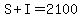 S%2BI=2100