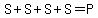 S%2BS%2BS%2BS=P