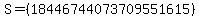 S=%2818446744073709551615%29
