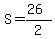 S=%2826%29%2F2