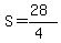 S=%2828%29%2F%284%29