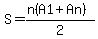 S=%28n%28A1%2BAn%29%29%2F2