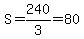 S=240%2F3=80