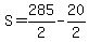 S=285%2F2-20%2F2