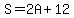 \"S=2A%2B12\"