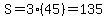S=3%2845%29=135