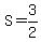 S=3%2F2