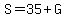 S=35%2BG
