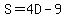 S=4D-9