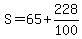 S=65%2B228%2F100