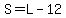 S=L-12