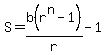 S=b%28r%5En-1%29%2Fr-1