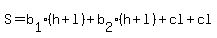 S=b%5B1%5D%28h%2Bl%29%2Bb%5B2%5D%28h%2Bl%29%2Bcl%2Bcl