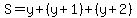 S=y%2B%28y%2B1%29%2B%28y%2B2%29
