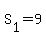 S%5B1%5D+=+9