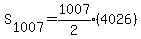 S%5B1007%5D+=+expr%281007%2F2%29%284026%29