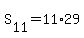 S%5B11%5D=11%2A29