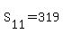S%5B11%5D=319