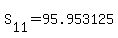 S%5B11%5D=95.953125