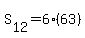 S%5B12%5D+=+6%2863%29