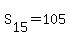 S%5B15%5D=105