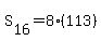 S%5B16%5D=8%28113%29