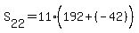 S%5B22%5D=11%2A%28192%2B%28-42%29%5E%22%22%29
