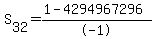 S%5B32%5D=%281-4294967296%29%2F-1