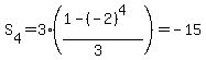 S%5B4%5D=+3%28%281-%28-2%29%5E4%29%2F%283%29%29=+-15+