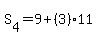 S%5B4%5D=9%2B%283%2911