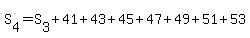 S%5B4%5D=S%5B3%5D%2B41%2B43%2B45%2B47%2B49%2B51%2B53