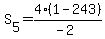 S%5B5%5D=4%281-243%29%2F%28-2%29