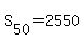 S%5B50%5D=2550