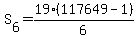 S%5B6%5D=19%2A%28117649-1%29%2F6