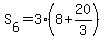S%5B6%5D=3%288%2B20%2F3%29