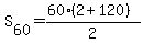S%5B60%5D=%2860%282%2B120%29%29%2F2