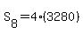 S%5B8%5D=4%283280%29