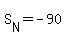 S%5BN%5D=-90