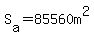 S%5Ba%5D=85560m%5E2
