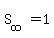 S%5Binfinity%5D+=+1
