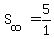S%5Binfinity%5D+=+5%2F1