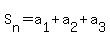 S%5Bn%5D=a%5B1%5D%2Ba%5B2%5D%2Ba%5B3%5D