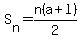 S%5Bn%5D=n%28a%2Bl%29%2F2