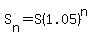 S%5Bn%5D+=+S%281.05%29%5En