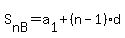 S%5BnB%5D+=+a%5B1%5D+%2B+%28n+-+1%29d